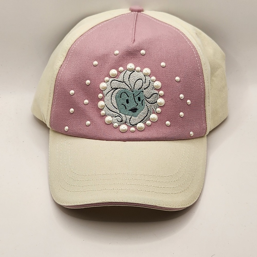 Disney Parks Haunted Mansion Hat Cap Pink Madame Leota Call in the Spirits Hat